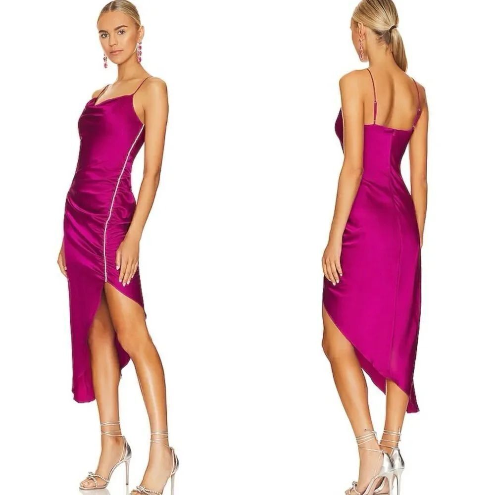 REVOLVE ASTR The Label Anika Dress in Fuchsia Pink NWT $128